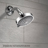 Shower Head 5 Mode Adjustable Stainless Steel G1/2 Bath Nozzle for Bathroom Toilet