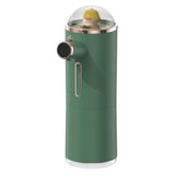 Automatic Foam Soap Dispenser Cute Intelligent Infrared Sensor Waterproof Rechargeable Touchless Automatic Soap Dispenser Green