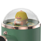 Automatic Foam Soap Dispenser Cute Intelligent Infrared Sensor Waterproof Rechargeable Touchless Automatic Soap Dispenser Green - Close-Up Angle