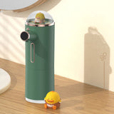 Automatic Foam Soap Dispenser Cute Intelligent Infrared Sensor Waterproof Rechargeable Touchless Automatic Soap Dispenser Green