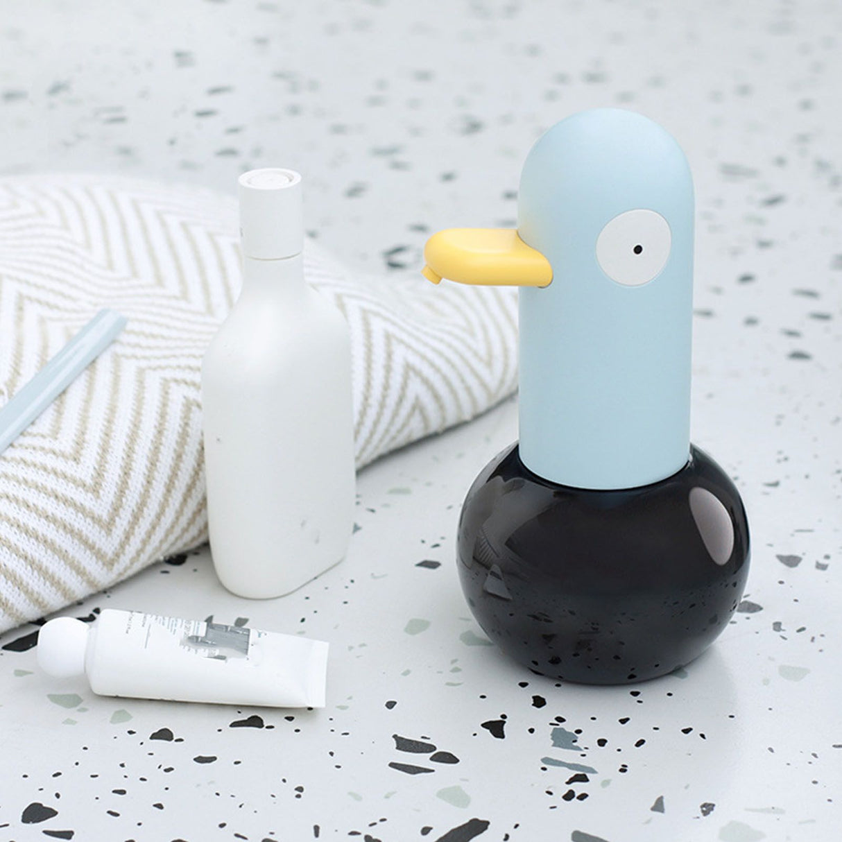 Automatic Soap Dispenser Cute Cartoon Duck Shape Infrared Induction Soap Dispenser for Children