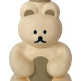 Foam Pump Bottle Cute Bear Shape Large Capacity Foaming Soap Dispenser Bottle for Facial Wash Body Wash Hand Soap Cream Color