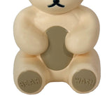 Foam Pump Bottle Cute Bear Shape Large Capacity Foaming Soap Dispenser Bottle for Facial Wash Body Wash Hand Soap Cream Color