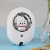 Wall Mounted Soap Dispenser Space Capsule Design Rechargeable Space Saving Wall Automatic Foaming Soap Dispenser White - Extra Image