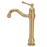 Basin Faucet Retro European Style Brass Gourd Design with Hose and Gasket Bathroom Sink Faucet for Home - Low Angle