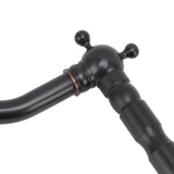 Antique Faucet Retro Style Porcelain Valve Long Spout Sturdy Brass Rotatable Antique Mixer Tap for Bathroom Kitchen - Extra Image