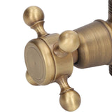 Angle Valve Vintage Style Brass High Hardness Good Sealing Cold Hot Faucet Water Stop Valve - Extra Image