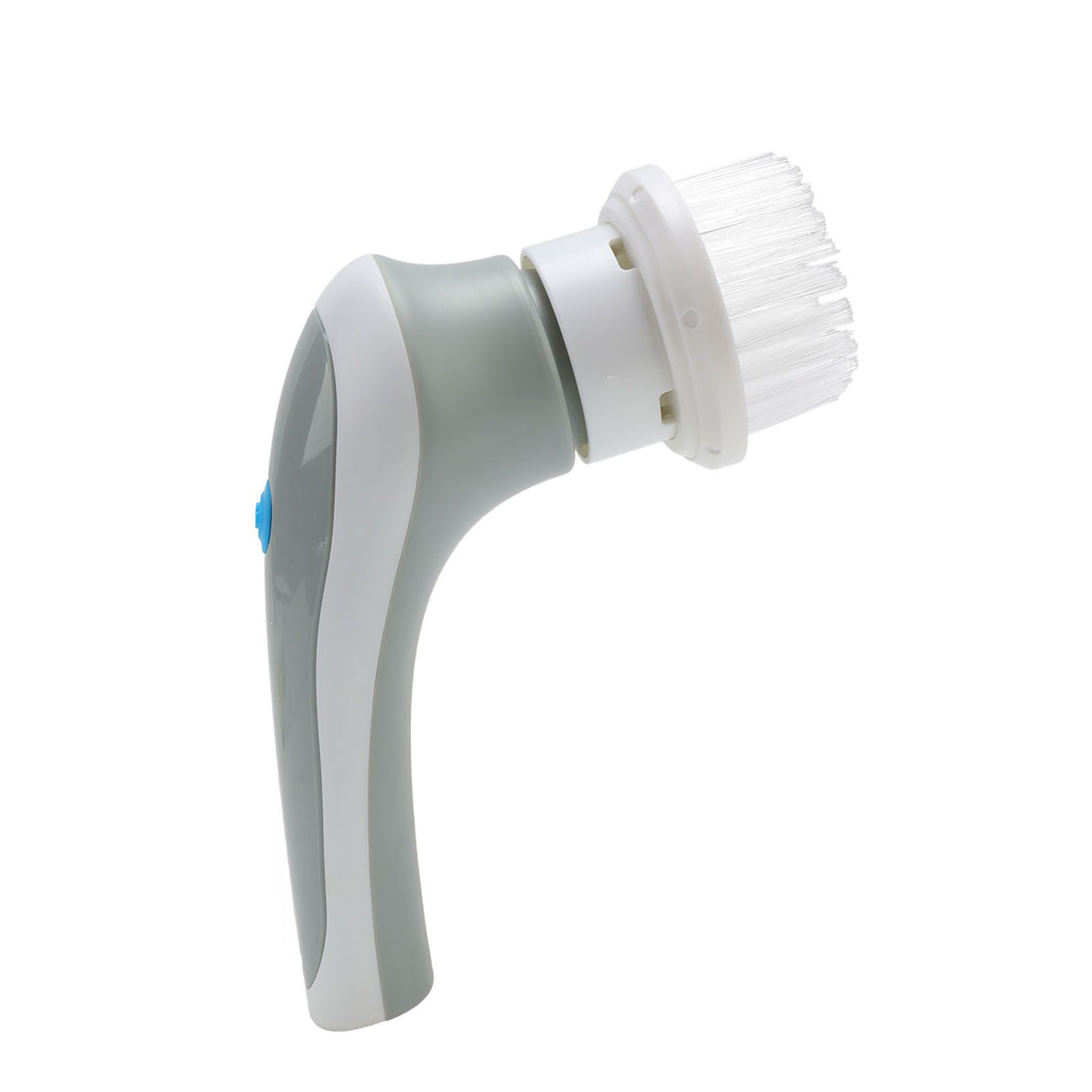 Electric Spin Scrubber 360° Rotating USB Rechargeable Portable Handheld Electric Cleaning Brush with 3 Brush Heads Grey