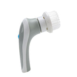 Electric Spin Scrubber 360° Rotating USB Rechargeable Portable Handheld Electric Cleaning Brush with 3 Brush Heads Grey