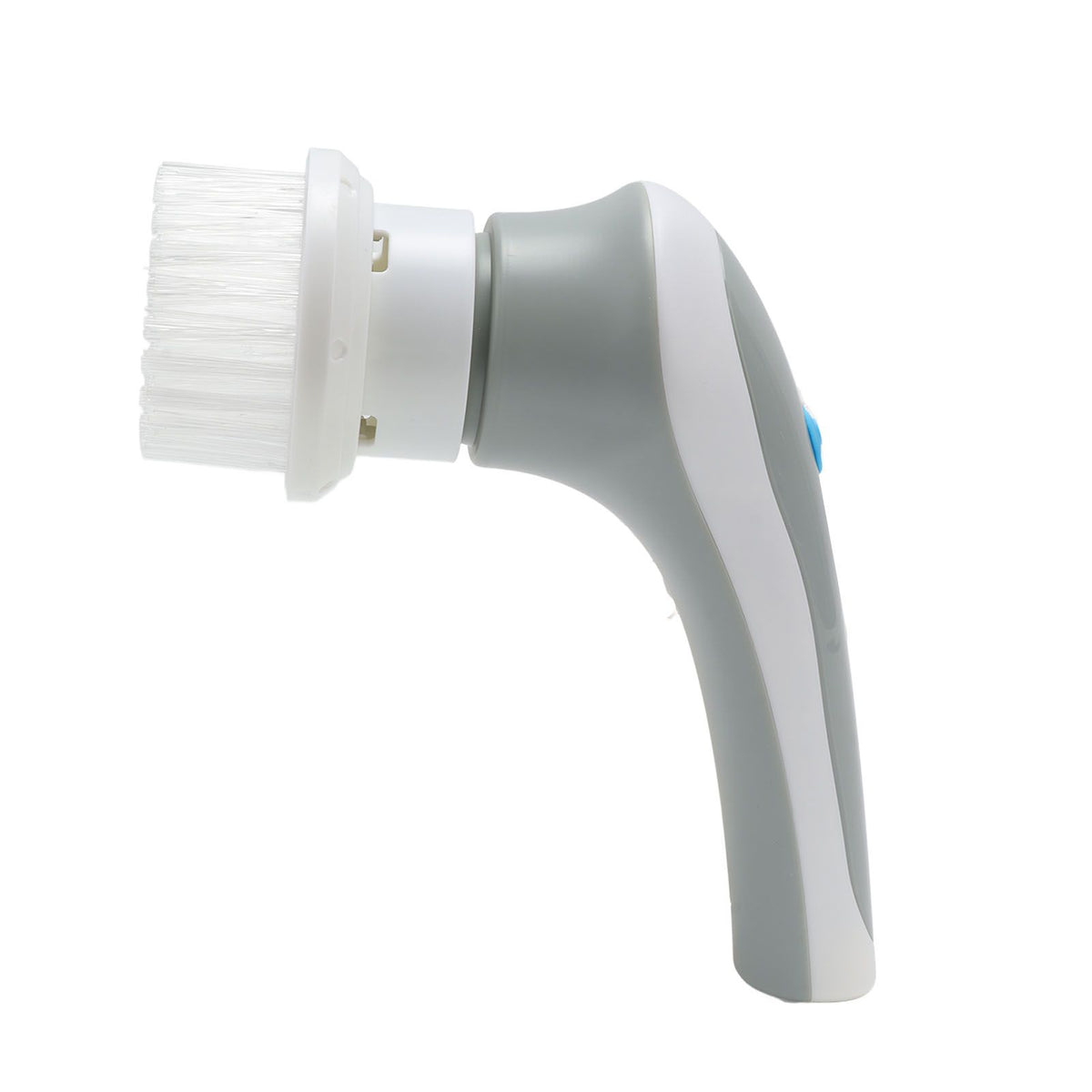 Electric Spin Scrubber 360° Rotating USB Rechargeable Portable Handheld Electric Cleaning Brush with 3 Brush Heads Grey