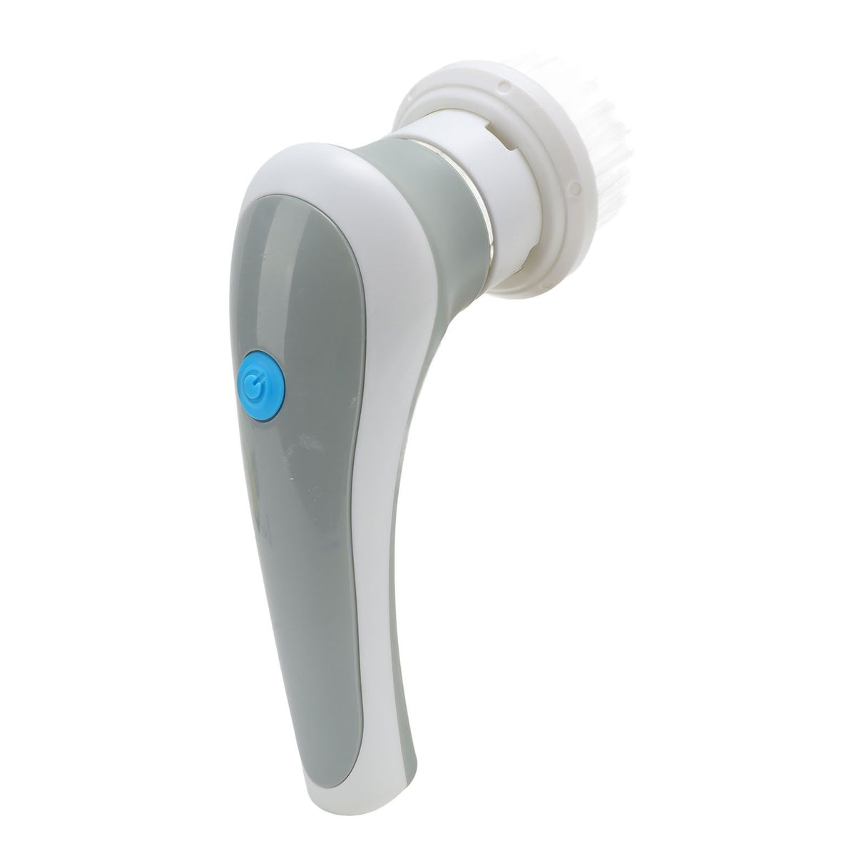 Electric Spin Scrubber 360° Rotating USB Rechargeable Portable Handheld Electric Cleaning Brush with 3 Brush Heads Grey
