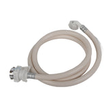 Washing Machine Water Inlet Hose Burst Proof PVC Water Pipe with Metal Connector for Haier Automatic Washing Machine 1.5m / 4.9ft