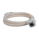 Washing Machine Water Inlet Hose Burst Proof PVC Water Pipe with Metal Connector for Haier Automatic Washing Machine 1.5m / 4.9ft