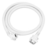 Washing Machine Water Inlet Hose Burst Proof PVC Water Pipe with Metal Connector for Haier Automatic Washing Machine 2m / 6.6ft