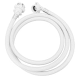 Washing Machine Water Inlet Hose Burst Proof PVC Water Pipe with Metal Connector for Haier Automatic Washing Machine 2m / 6.6ft