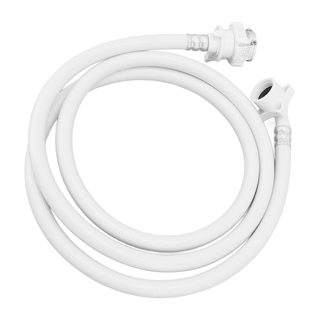 Washing Machine Water Inlet Hose Burst Proof PVC Water Pipe with Metal Connector for Haier Automatic Washing Machine 2m / 6.6ft