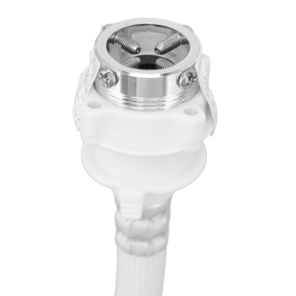 Washing Machine Water Inlet Hose Burst Proof PVC Water Pipe with Metal Connector for Haier Automatic Washing Machine 2m / 6.6ft