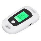 Alcohol Detector USB Rechargeable High Accuracy Portable Breath Alcohol Tester with LCD Screen White