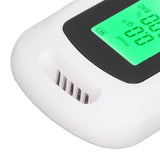 Alcohol Detector USB Rechargeable High Accuracy Portable Breath Alcohol Tester with LCD Screen White