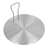 Heat Diffuser Plate Stainless Steel Induction Plate Electric Induction Cooker Diffuser Adapter for Home Kitchen 16# 15.5cm/ 6.1in