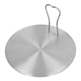 Heat Diffuser Plate Stainless Steel Induction Plate Electric Induction Cooker Diffuser Adapter for Home Kitchen 16# 15.5cm/ 6.1in