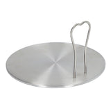 Heat Diffuser Plate Stainless Steel Induction Plate Electric Induction Cooker Diffuser Adapter for Home Kitchen 16# 15.5cm/ 6.1in