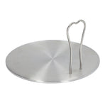 Heat Diffuser Plate Stainless Steel Induction Plate Electric Induction Cooker Diffuser Adapter for Home Kitchen 16# 15.5cm/ 6.1in