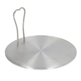 Heat Diffuser Plate Stainless Steel Induction Plate Electric Induction Cooker Diffuser Adapter for Home Kitchen 16# 15.5cm/ 6.1in