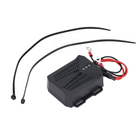 Under hood ultrasonic car rodent repeller with strobe light, compact ABS unit