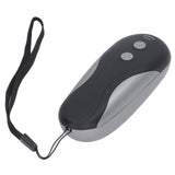 Ultrasonic Bark Control Device Portable Handheld LED Flashing Drive Dog Barking Deterrent - Close-Up Angle