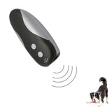 Ultrasonic Bark Control Device Portable Handheld LED Flashing Drive Dog Barking Deterrent
