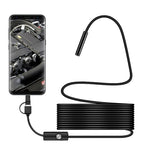 3 in 1 Endoscope Camera HD ABS Aluminium Alloy Industrial Endoscope for Android 6.1 for Pipe Car