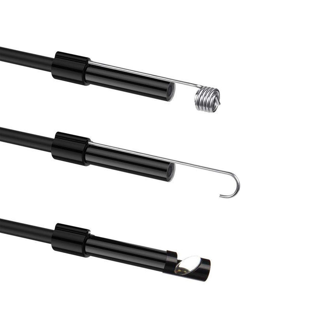 3 in 1 Endoscope Camera HD ABS Aluminium Alloy Industrial Endoscope for Android 6.1 for Pipe Car