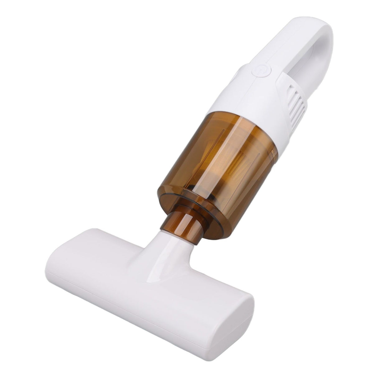 Cordless Handheld Vacuum Cleaner Dust Mite Remover USB Rechargeable for Car and Home Pet Hair White