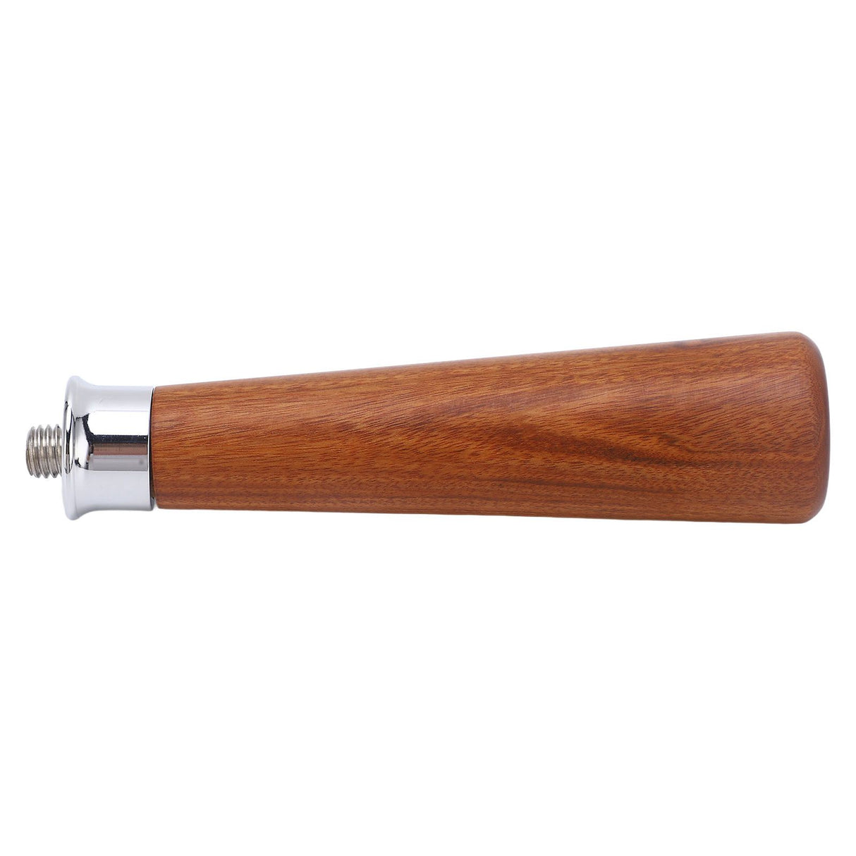 M10 Thread Coffee Filter Replacement Handle Red Rosewood Handle for Coffee Portafilter Flat Bottom