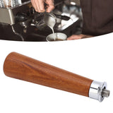 M10 Thread Coffee Filter Replacement Handle Red Rosewood Handle for Coffee Portafilter Flat Bottom