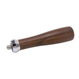Coffee Portafilter Handle Comfortable Grip Burr Free Black Rosewood Durable Wearable Coffee Machine Replacement Filter Handle