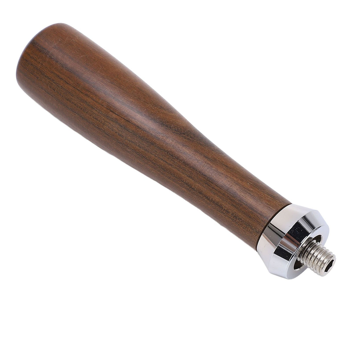 Coffee Portafilter Handle Comfortable Grip Burr Free Black Rosewood Durable Wearable Coffee Machine Replacement Filter Handle