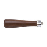 Coffee Portafilter Handle Comfortable Grip Burr Free Black Rosewood Durable Wearable Coffee Machine Replacement Filter Handle