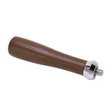 Coffee Portafilter Handle Comfortable Grip Burr Free Black Rosewood Durable Wearable Coffee Machine Replacement Filter Handle - Extra Image