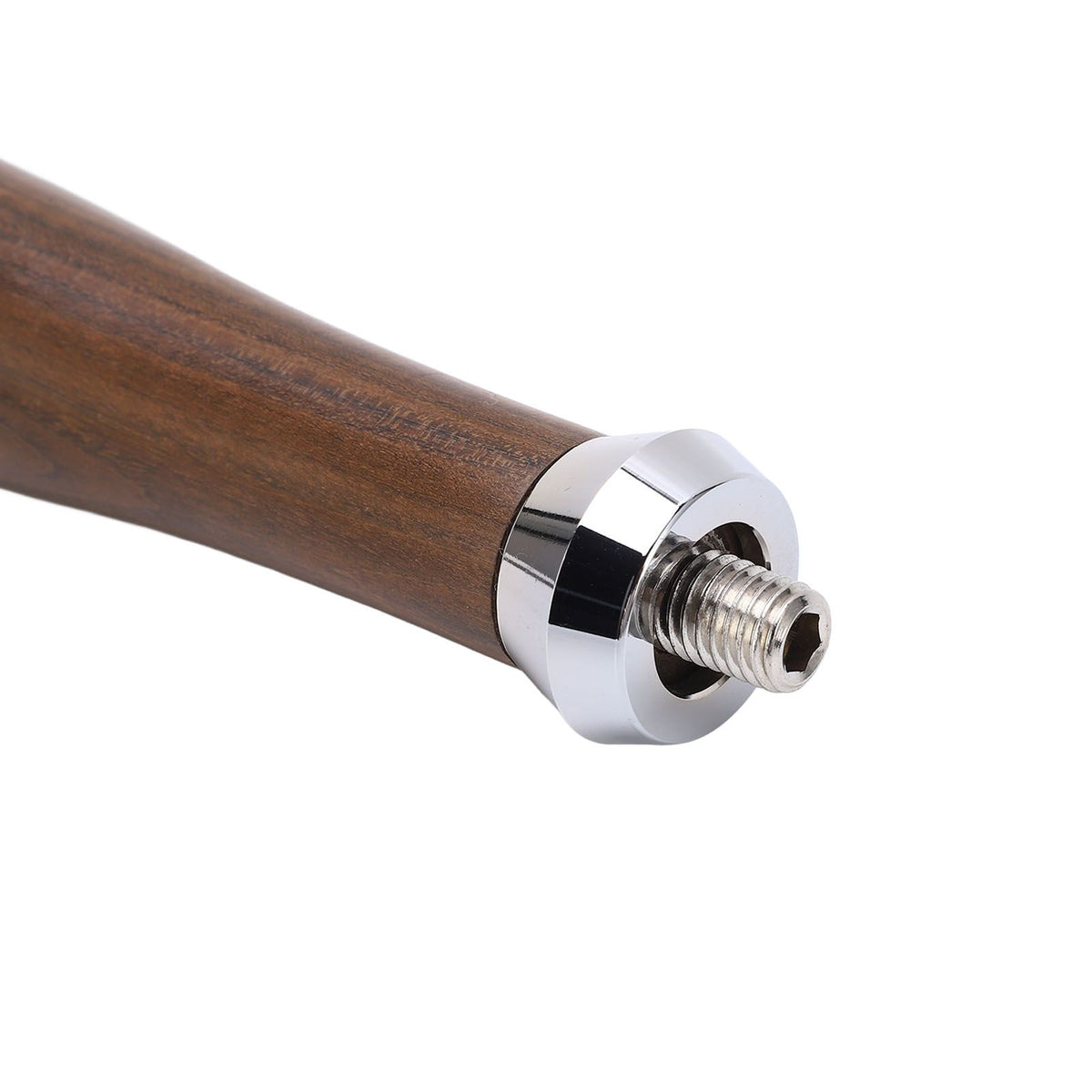 Coffee Portafilter Handle Comfortable Grip Burr Free Black Rosewood Durable Wearable Coffee Machine Replacement Filter Handle