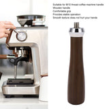 Coffee Portafilter Handle Comfortable Grip Burr Free Black Rosewood Durable Wearable Coffee Machine Replacement Filter Handle - Extra Image