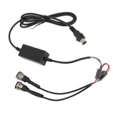 Electric Sofa Touch Sensor Double Button Straight Head 5 Pins Electric Push Rod Lifting Controller for Recliner - Top-Down View