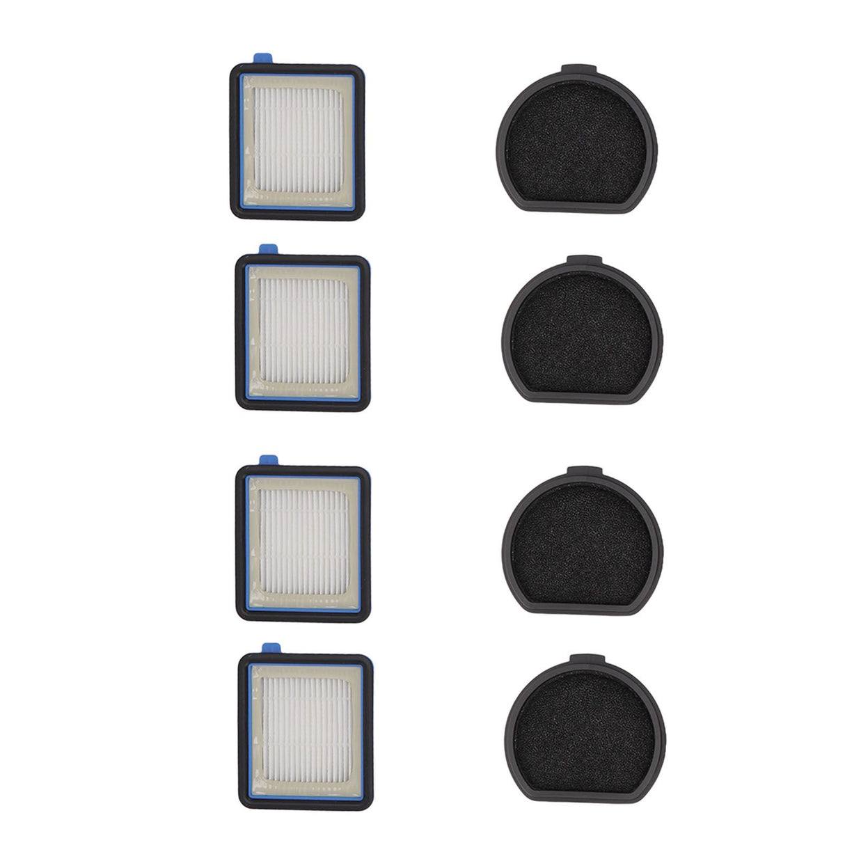 4 PCS Vacuum Cleaner Filters Kit for Electrolux PF91 5EBF PF91 5BTF PF91 6BWF Filters Elements Replacement Parts