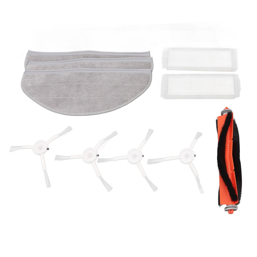 Mopping Robot Brushes Filter Screen Mop Pads Set Silicone ABS Mopping Robot Accessories for MJSTP Mi 2 Lite