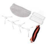 Mopping Robot Brushes Filter Screen Mop Pads Set Silicone ABS Mopping Robot Accessories for MJSTP Mi 2 Lite - Extra Image