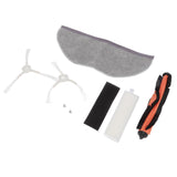 Main Brush Side Brush Filter Mop Cloth Set for Xiaomi Mijia G1 MJSTG1 Vacuum Cleaner Replacement Parts - 45-Degree Angle
