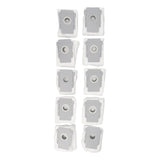 10 Pcs Robot Vacuum Cleaner Dust Bag Eco Friendly Non Woven Fabric Vacuum Dust Bag Replacement for Roomba I7