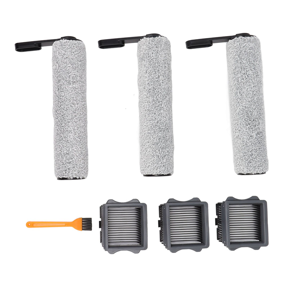 Vacuum Cleaner Replacement Parts for Tineco S5 Roller Brush High Efficiency Particulate Air Filter with Cleaning Brush
