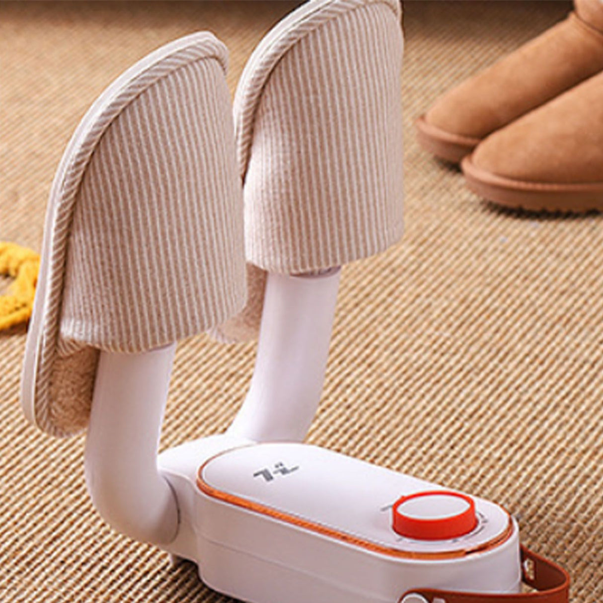 Shoe Dryer Fast Heating Odor Removal Reduce Moisture Adjustable Folding Boot Dryer CN Plug